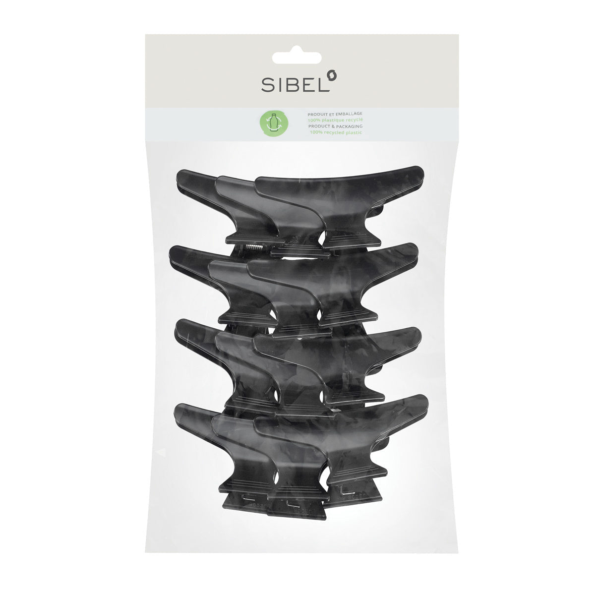 Sibel Eco Verdeelklemmen 12st - KOOS • alles voor de kapper - Sibel - Verdeelklemmen