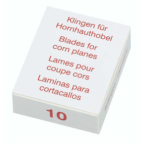 Sibel Eeltschaafmesjes 10st - KOOS • alles voor de kapper - Sibel - Nagel accessoires