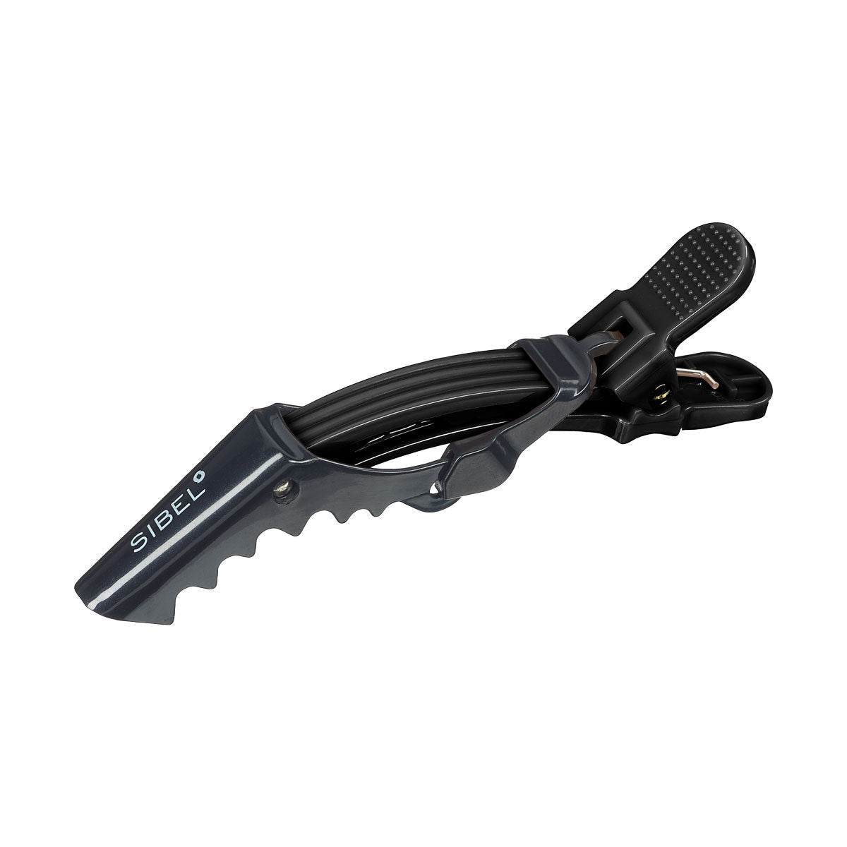 Sibel Gator Clips 11cm Zwart 6st - KOOS • alles voor de kapper - Sibel - Verdeelklemmen