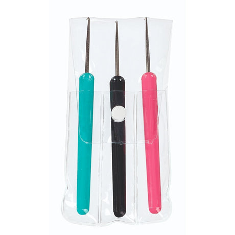 Sibel Haaknaalden Set 3st - KOOS • alles voor de kapper - Sibel - Blondeer accessoires