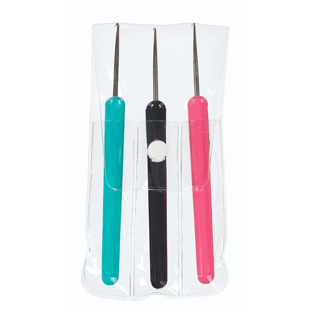 Sibel Haaknaalden Set 3st - KOOS • alles voor de kapper - Sibel - Blondeer accessoires
