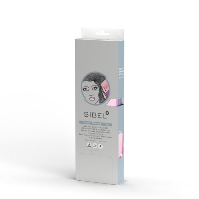 Sibel High Light Foam Wraps Color 30cm - KOOS • alles voor de kapper - Sibel - Blondeerpapier