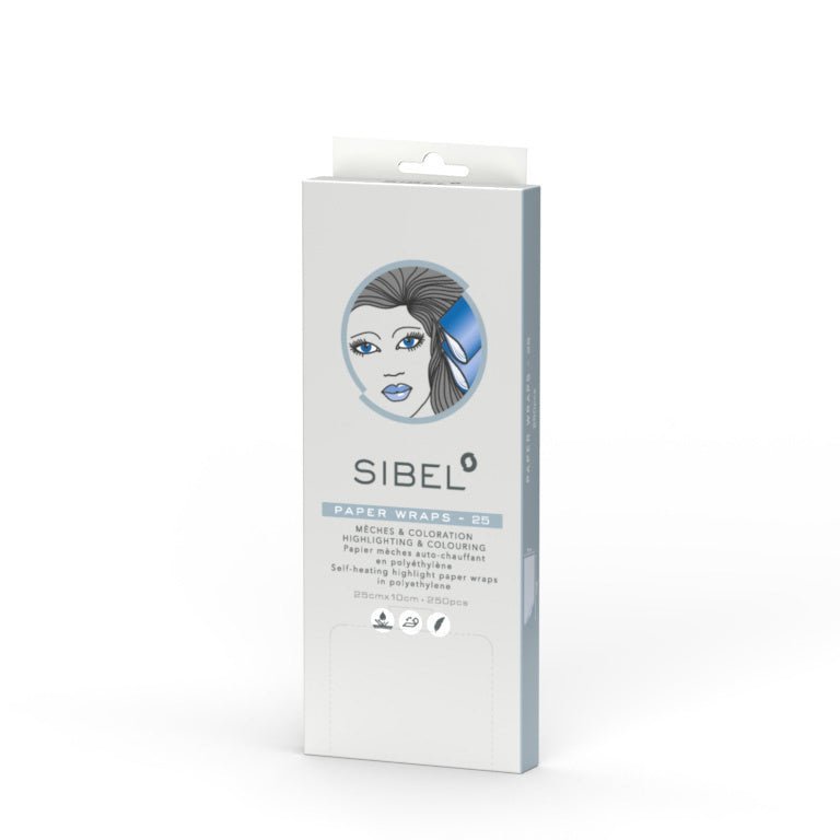 Sibel High Light Paper Wraps 250st - KOOS • alles voor de kapper - Sibel - Blondeerpapier