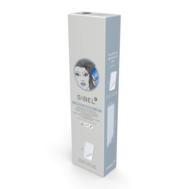 Sibel High-Light Paper Wraps 40cm 1000st - KOOS • alles voor de kapper - Sibel - Blondeerpapier