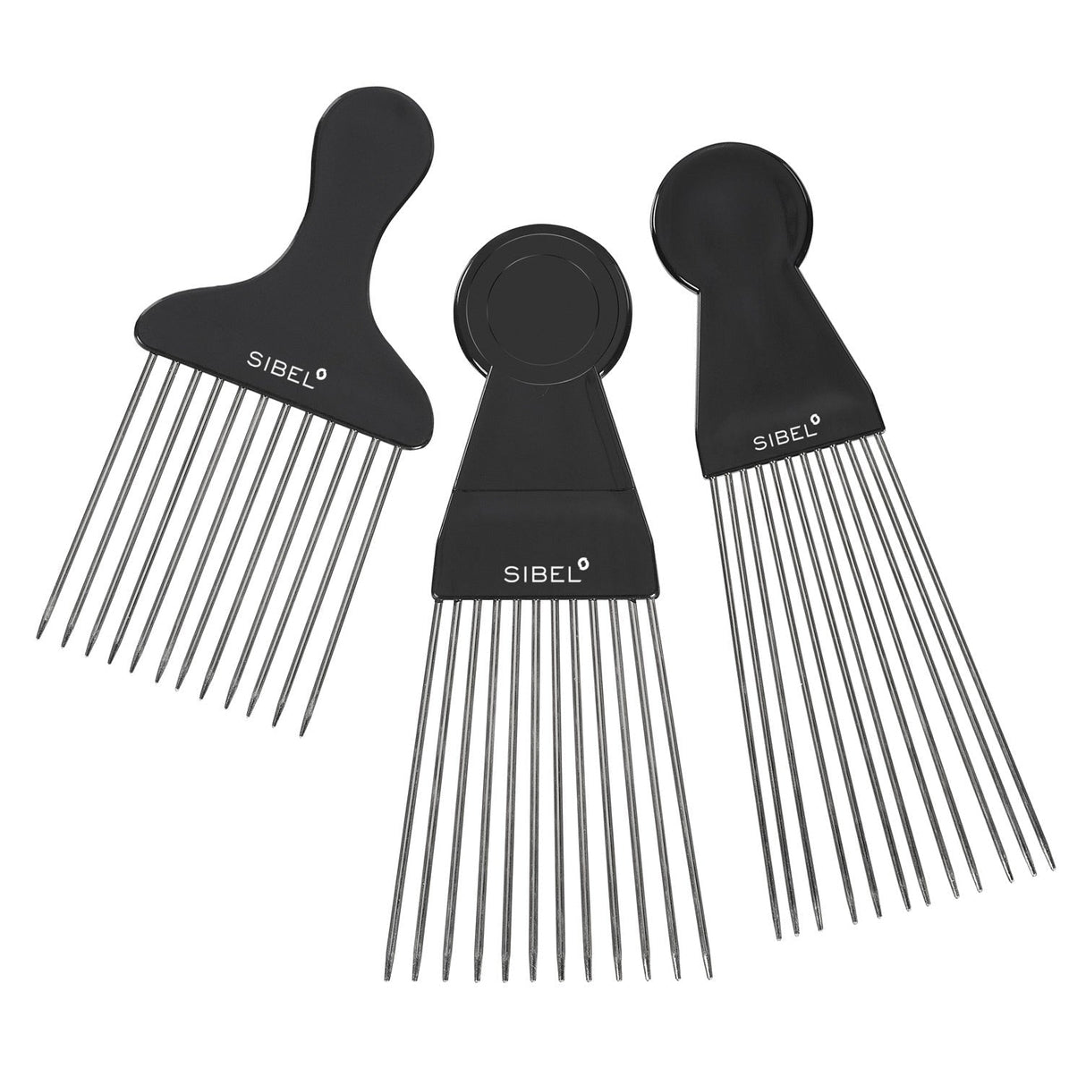 Sibel Metalen Haarkam voor Afro haar - KOOS • alles voor de kapper - Sibel - Kammen