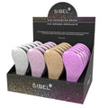 Sibel Mini Ontwarborstel Glitter Display 24st - KOOS • alles voor de kapper - Sibel - Haarborstels