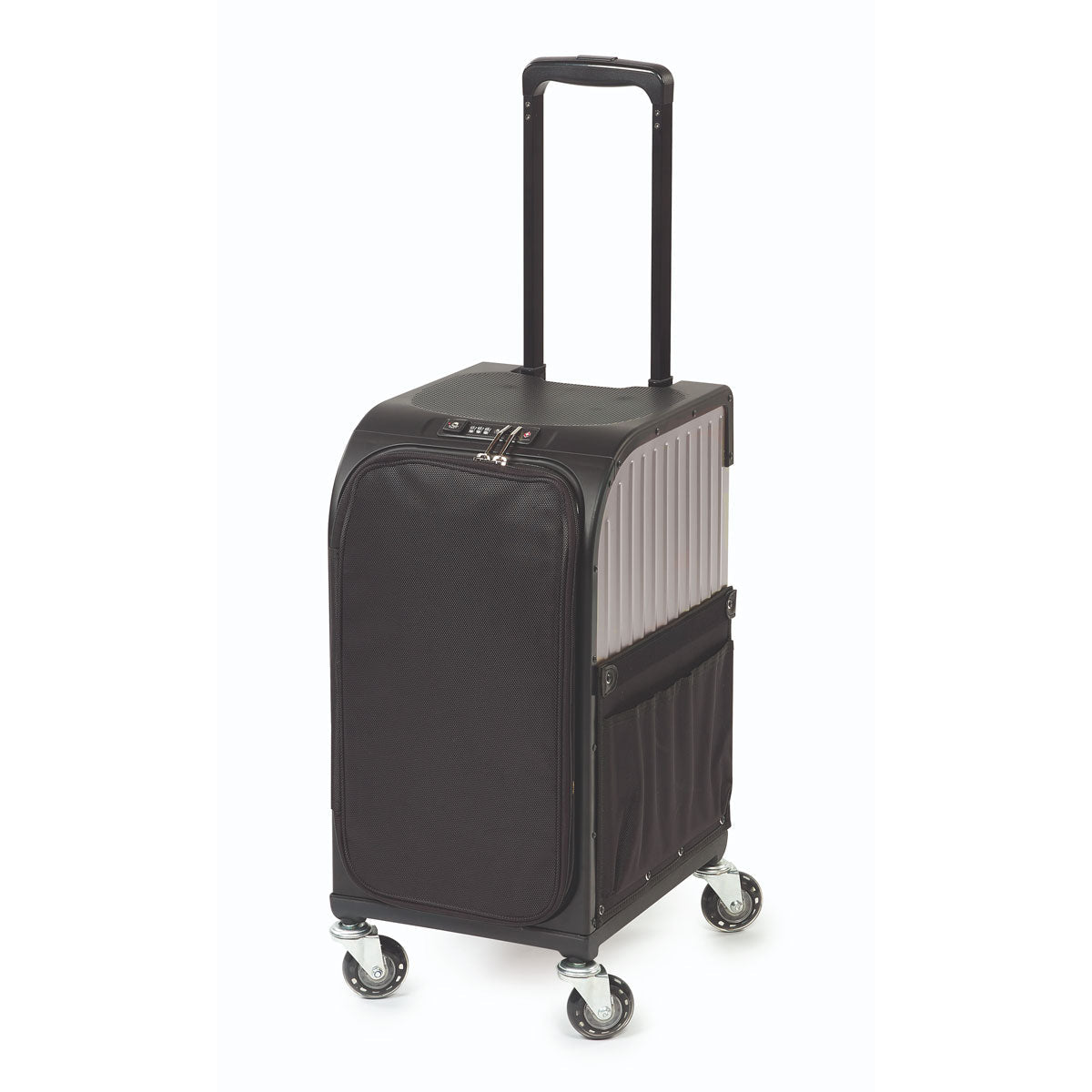 Sibel Stoolcase Rollercoaster Titanium - KOOS • alles voor de kapper - Sibel - Koffers