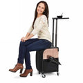 Sibel Stoolcase Roze - KOOS • alles voor de kapper - Sibel - Koffers