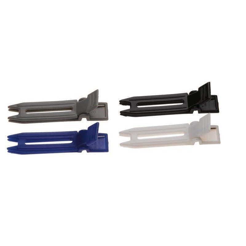 Sibel Watergolfclip Plastic Assorti 20st - KOOS • alles voor de kapper - Sibel - Watergolfklemmen
