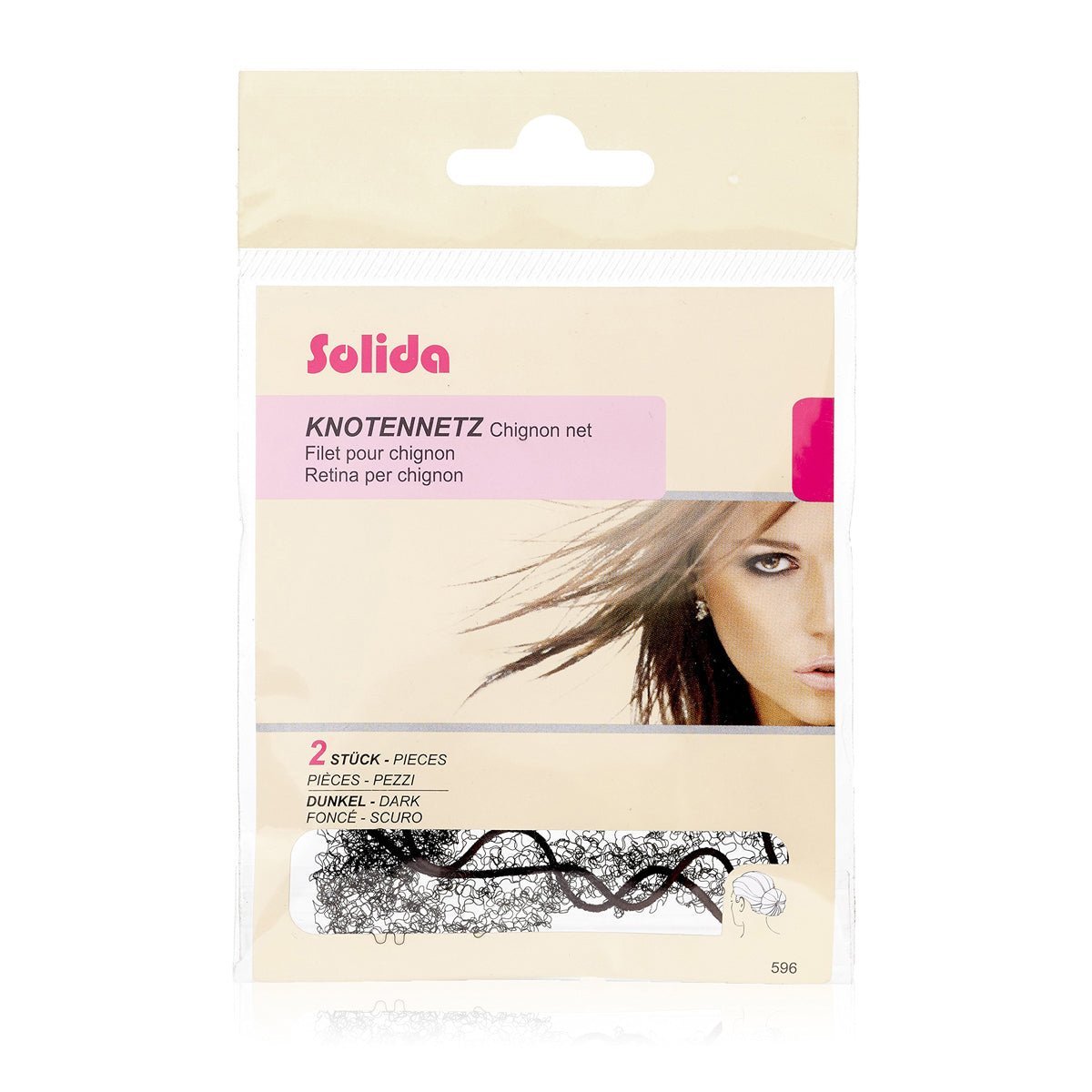 Solida Knotnet 596 Licht - KOOS • alles voor de kapper - Solida - Haarnetjes