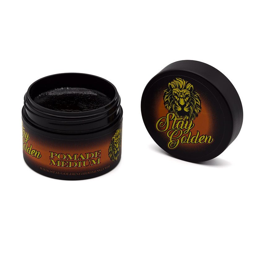 Stay Golden Medium Pomade Oranje 120ml - KOOS • alles voor de kapper - Stay Golden - Wax & pomade
