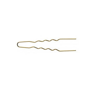 Steekspeld Geribbeld Goud 65 X 0,55 Mm Pakje 50 St - KOOS • alles voor de kapper - Comair - Schuifjes & spelden