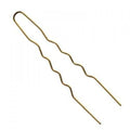 Steekspeld Geribbeld Goud 65X1,2 Mm Pakje 50 St - KOOS • alles voor de kapper - Comair - Schuifjes & spelden