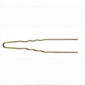 Steekspeld Geribbeld Goud 75x1,2mm Pakje 50st - KOOS • alles voor de kapper - Comair - Schuifjes & spelden