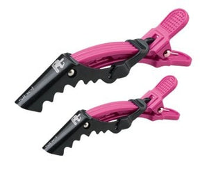 Strong 2Xl+2S Verdeelclips Roze Met Gelede Bek Sibel - KOOS • alles voor de kapper - Sibel - Verdeelklemmen