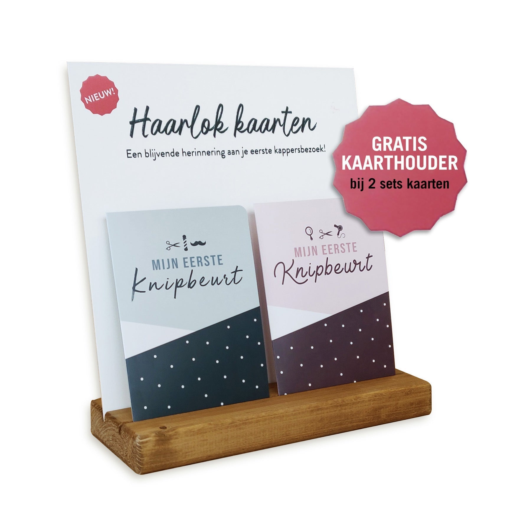 Tiny Pixel Kaarthouder Klein + Insert Kapper - KOOS • alles voor de kapper - Tiny Pixel - Verkoopartikelen