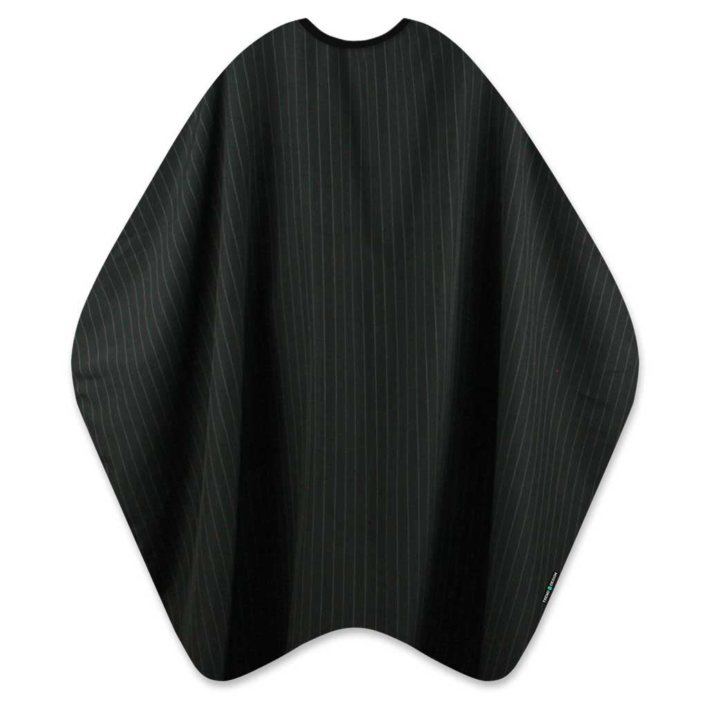 Trend Design Kaplaken Barber Zwart Krijtstreep - KOOS • alles voor de kapper - Trend Design - Kapmantels