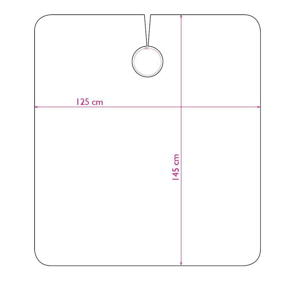 Trend Design Kaplaken BasicCut Zwart - KOOS • alles voor de kapper - Trend Design - Kapmantels