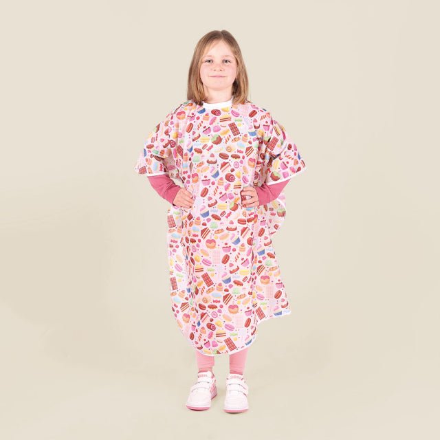 Trend Design Kinder Kaplaken Candy Cape - KOOS • alles voor de kapper - Trend Design - Kinder kapmantels