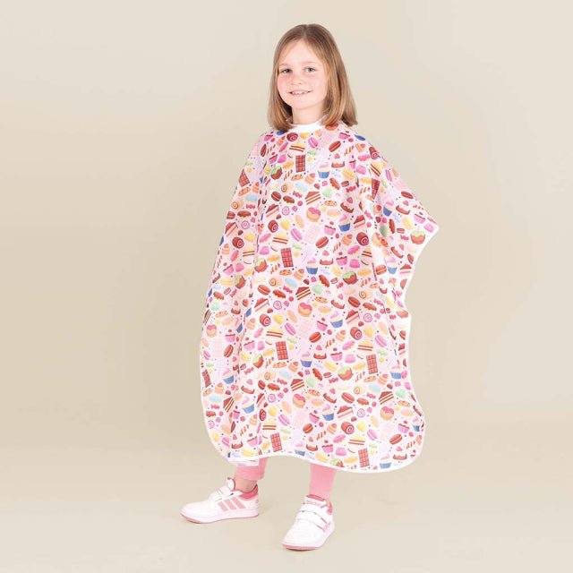Trend Design Kinder Kaplaken Candy Cape - KOOS • alles voor de kapper - Trend Design - Kinder kapmantels