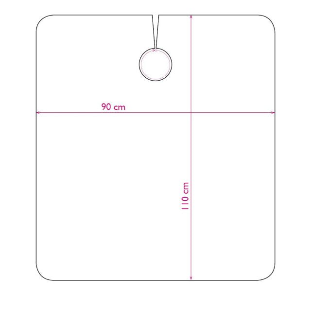 Trend Design Kinder Kaplaken Candy Cape - KOOS • alles voor de kapper - Trend Design - Kinder kapmantels