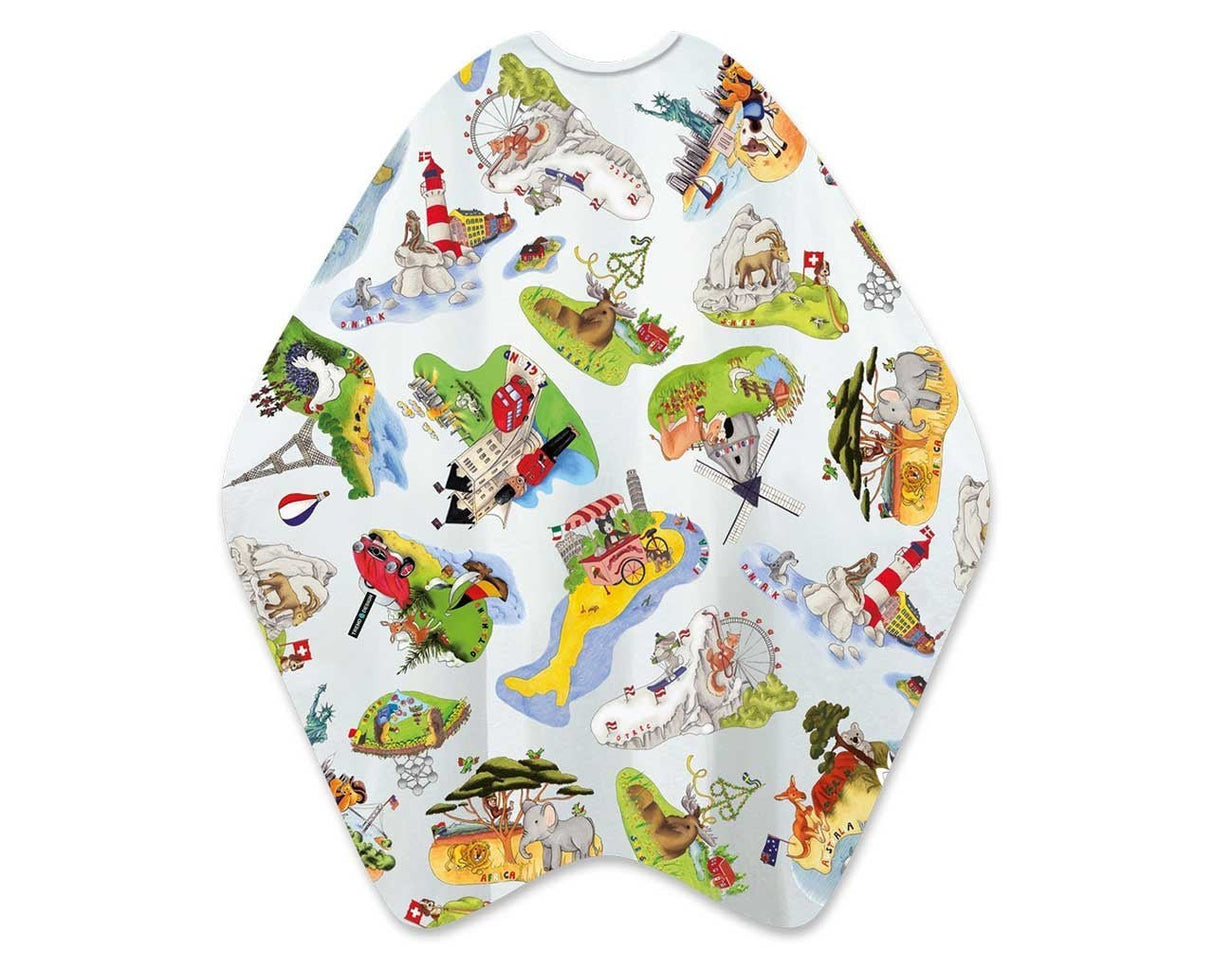 Trend Design Kinderlaken Kid's World - KOOS • alles voor de kapper - Trend Design - Kinder kapmantels