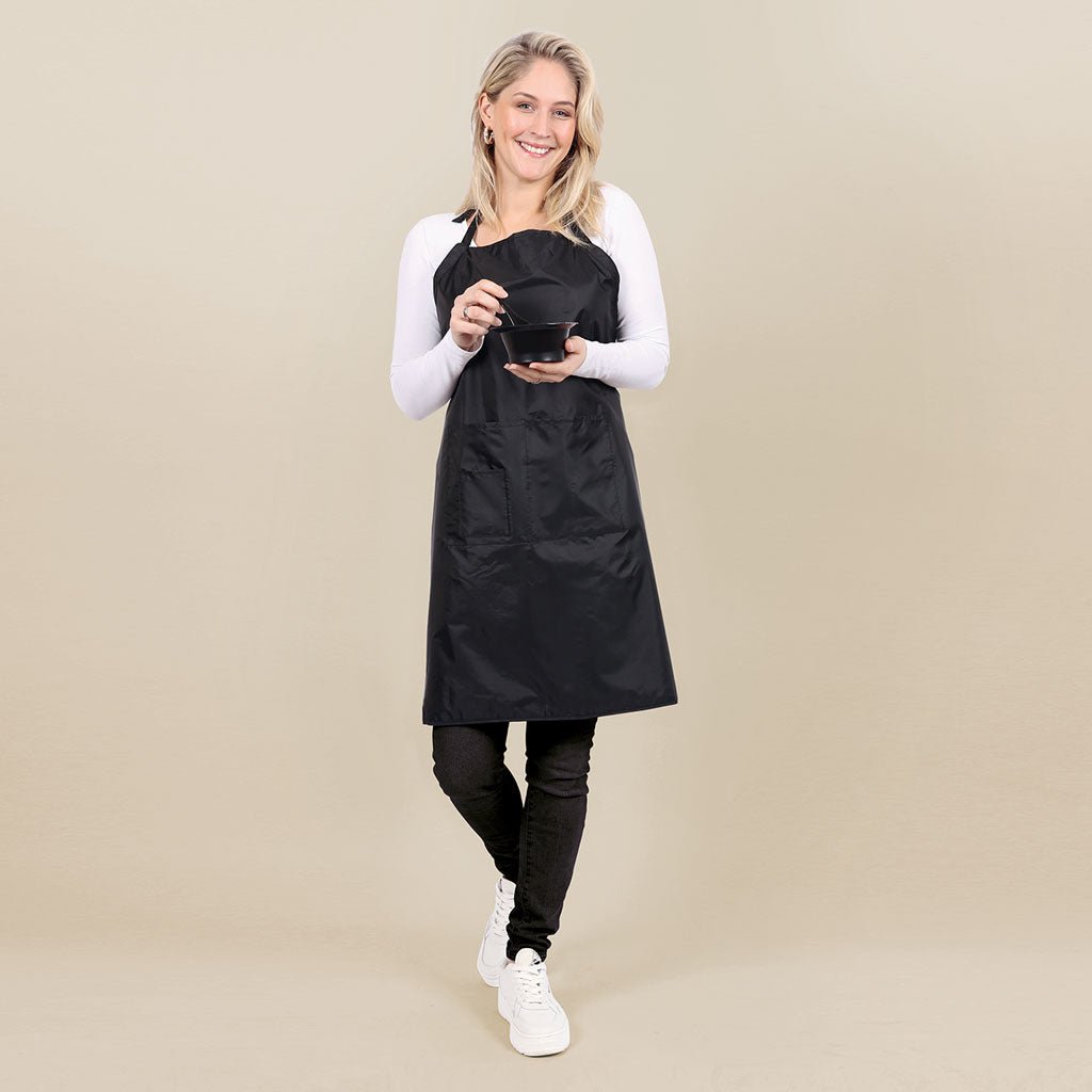 Trend Design Verfschort BasicApron Zwart - KOOS • alles voor de kapper - Trend Design - Kappersschorten