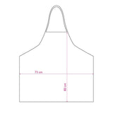 Trend Design Verfschort BasicApron Zwart - KOOS • alles voor de kapper - Trend Design - Kappersschorten