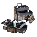 Trolley koffer panterlook - KOOS • alles voor de kapper - Eurostil - Koffers