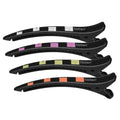 Verdeelklem Soft Clip Anti Slip 4 Stuks - KOOS • alles voor de kapper - Eurostil - Verdeelklemmen