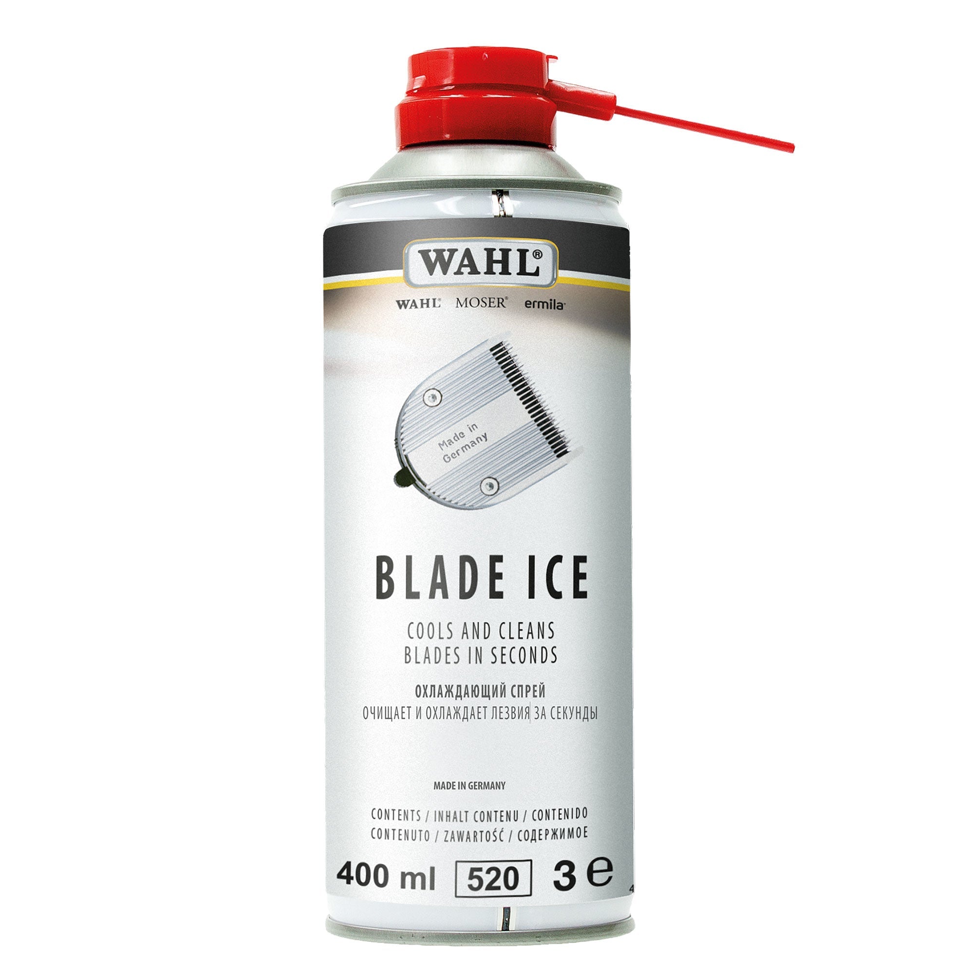 Wahl Blade Ice Spray 400ml - KOOS • alles voor de kapper - Wahl - Electra onderhoud