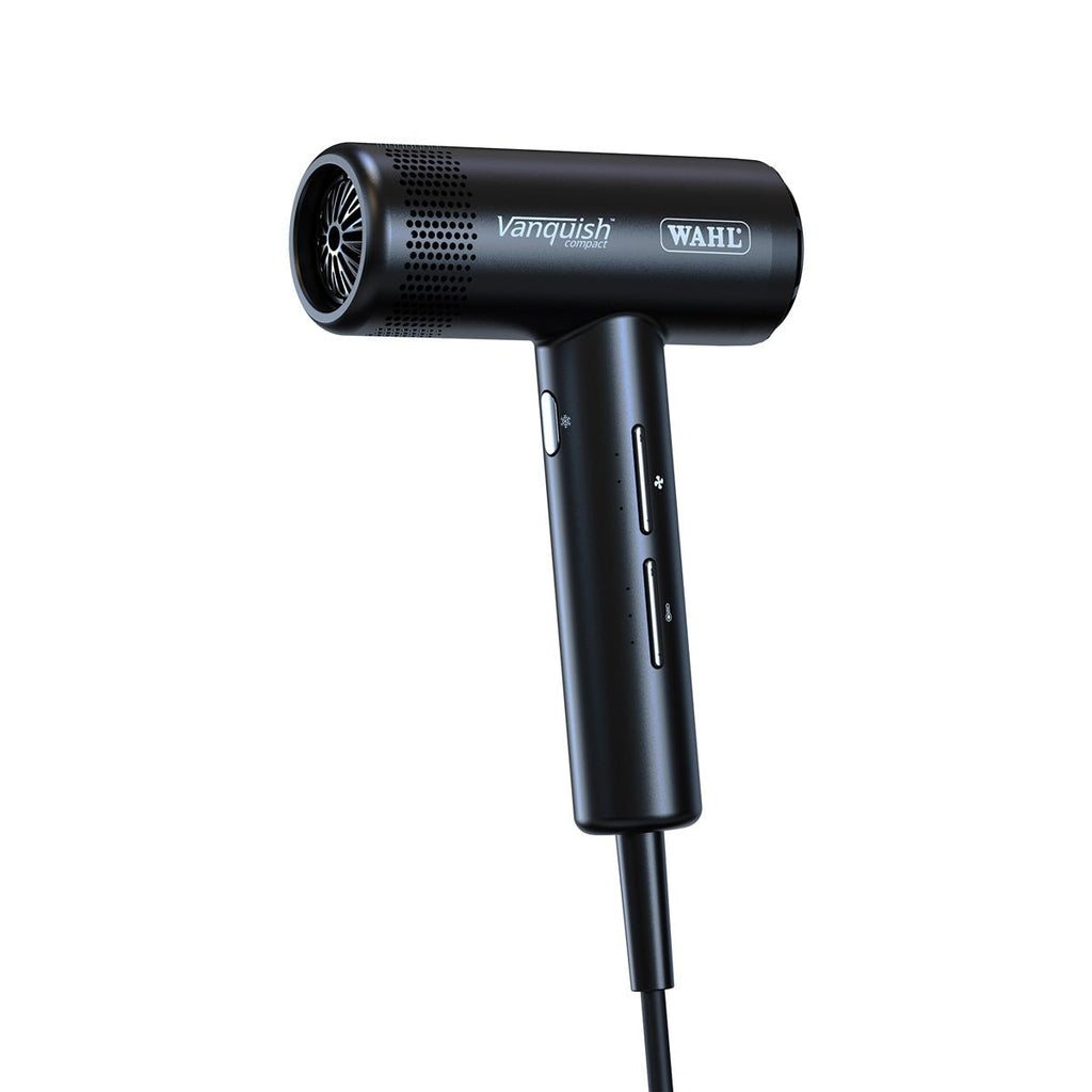 Wahl Vanquish Compact Dryer Black - KOOS • alles voor de kapper - Wahl - Fohns