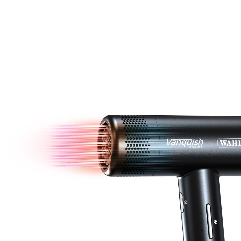 Wahl Vanquish Compact Dryer Black - KOOS • alles voor de kapper - Wahl - Fohns