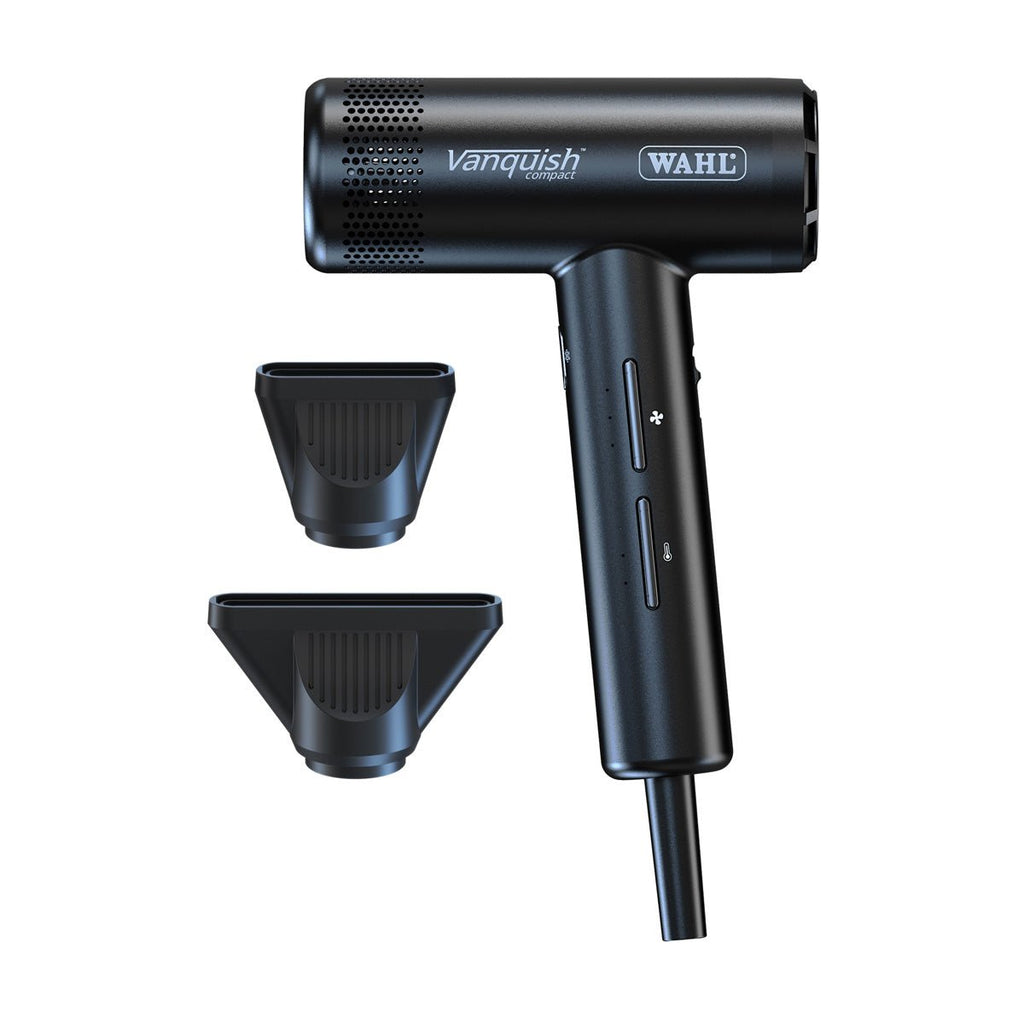 Wahl Vanquish Compact Dryer Black - KOOS • alles voor de kapper - Wahl - Fohns