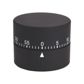 Wekker Efalock Round Timer Zwart - KOOS • alles voor de kapper - Efalock - Wekkers