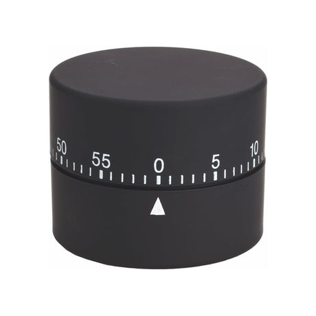 Wekker Efalock Round Timer Zwart - KOOS • alles voor de kapper - Efalock - Wekkers