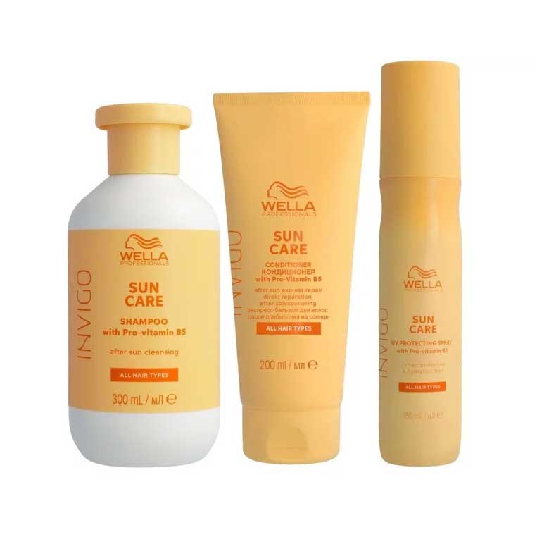 Wella Invigo Sun Set (Shampoo, Conditioner & Spray) - KOOS • alles voor de kapper - Wella - Giftsets