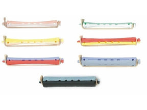 Wikkels Bi-Color Lang 80mm 12st - KOOS • alles voor de kapper - Sibel - Permanent wikkels