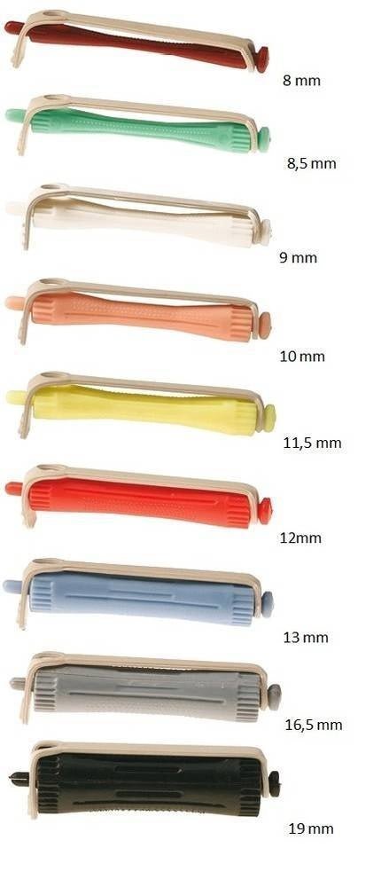 Wikkels Classic Kort 60mm 12st - KOOS • alles voor de kapper - Sibel - Permanent wikkels