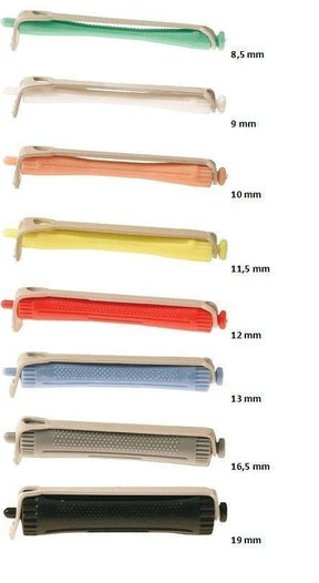 Wikkels Classic Lang 80mm 12st - KOOS • alles voor de kapper - Sibel - Permanent wikkels