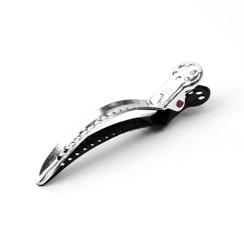 Y.S. Park Chignon Clip L Verdeelklem Krom Lang 94mm 5 stuks Zilver - KOOS • alles voor de kapper - Y.S. Park - Verdeelklemmen