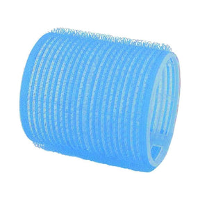 Zelfklevende Rollers Lichtblauw 56mm 6st - KOOS • alles voor de kapper - KOOS - Rollers & stekers